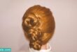 آموزش بافت مو دخترانه ساده و زیبا سری 25