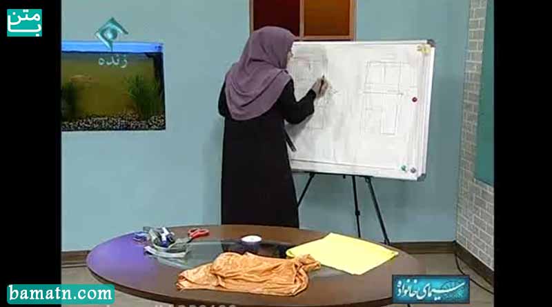 آموزش قد فاق و پا خانم عمرانی با الگو خیاطی