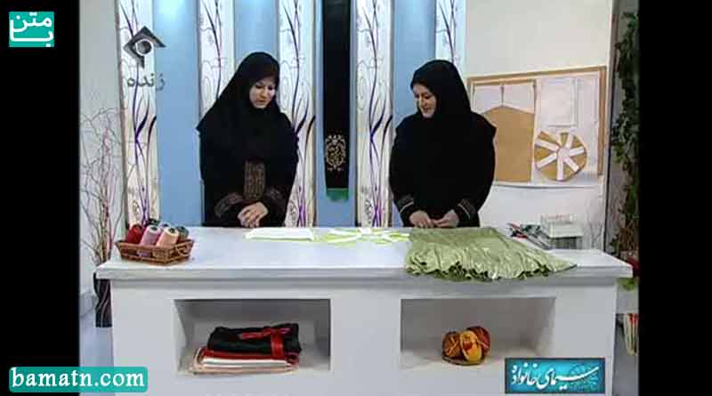آموزش دوخت و نکات دامن ساده خانم عمرانی