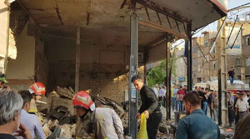 حادثه انفجار نسیم شهر عصر دیروز خسارت ۳۰ ساختمان و ۲۳ خودرو
