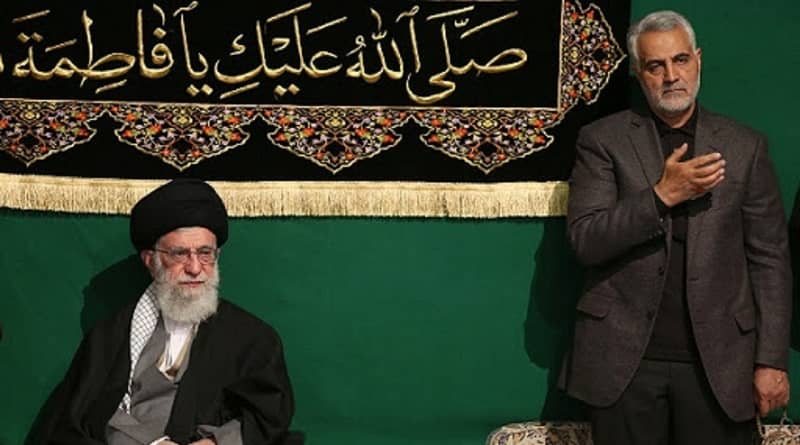 فیلم آخرین حضور سردار سلیمانی کنار رهبر