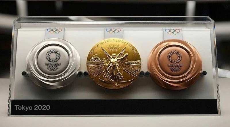 عکس مدال بازی های المپیک 2020 سال 2021 توکیو
